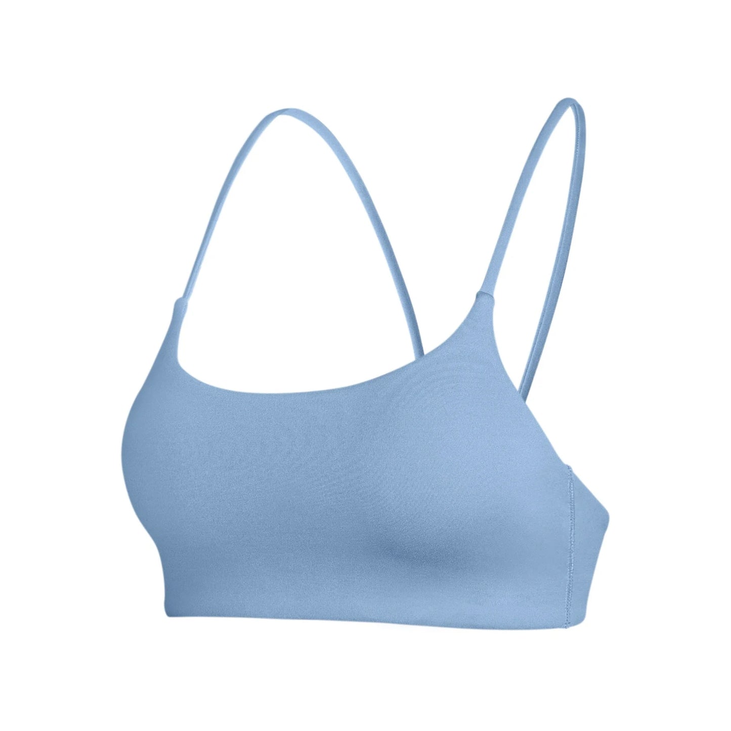 Nulu 66 Nylon Seamless Sports Bra - nude feel moisture wicking yoga bra