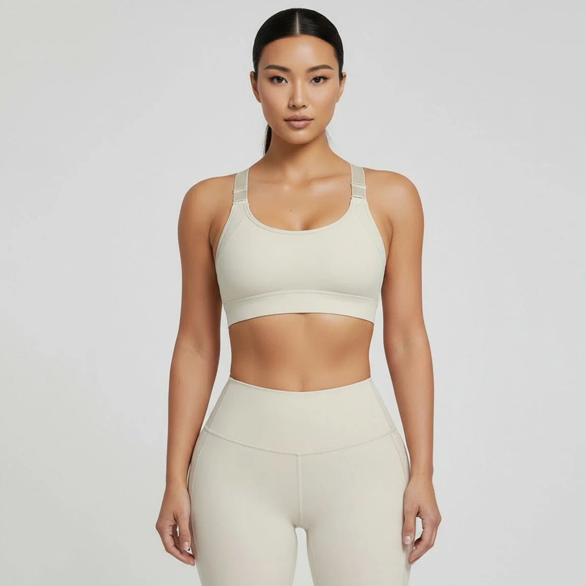 High-Impact Support Sports Bra for Running and Fitness