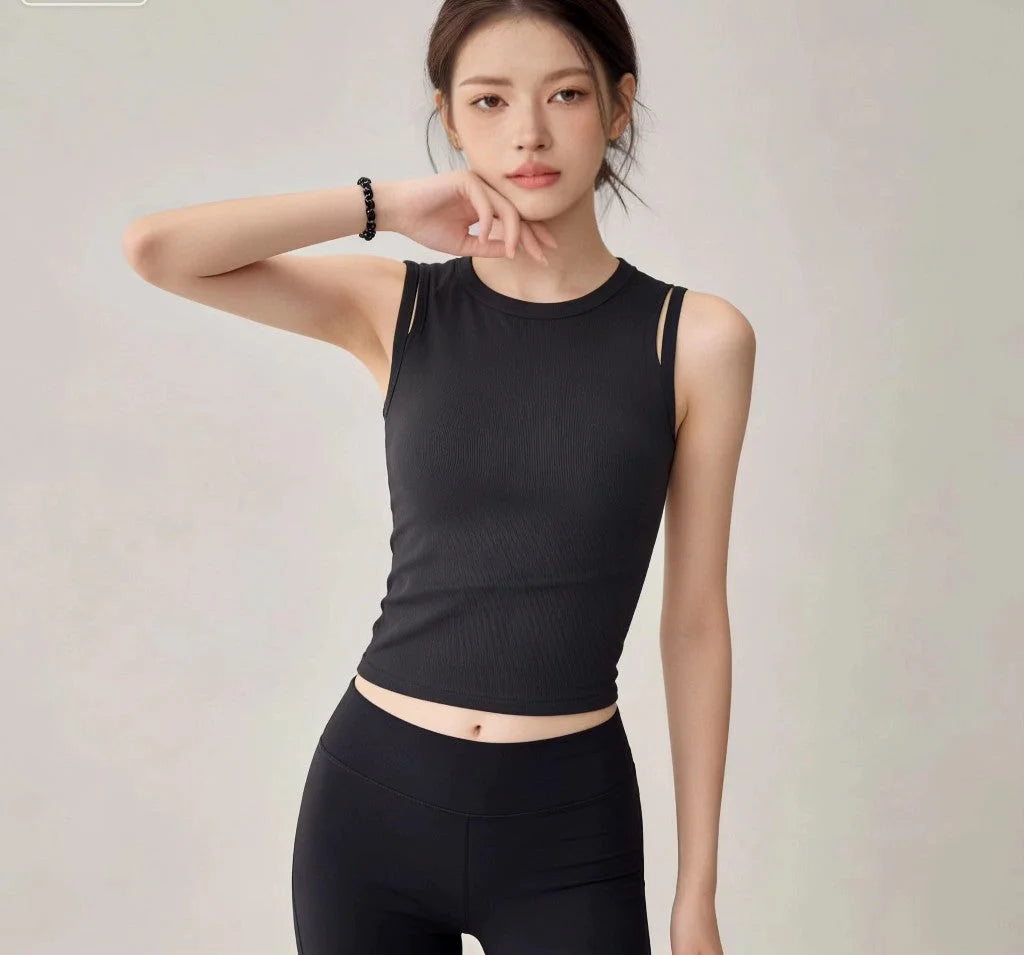 Seamless Anti-Shock Sports Tank Top for Women