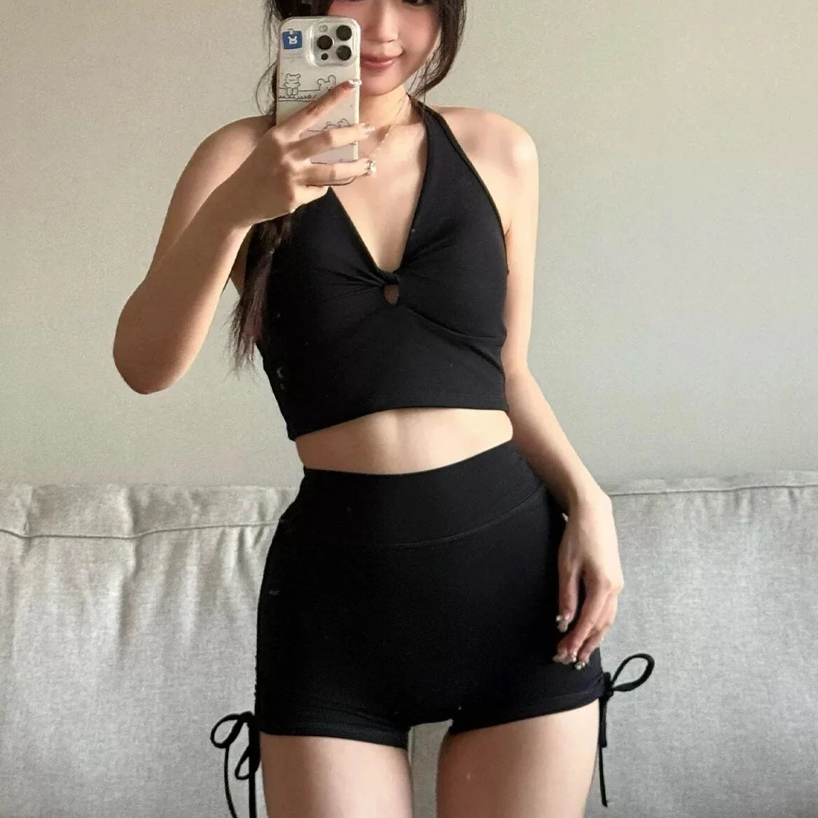 High Support Seamless Sports Bra for Running Yoga Gym
