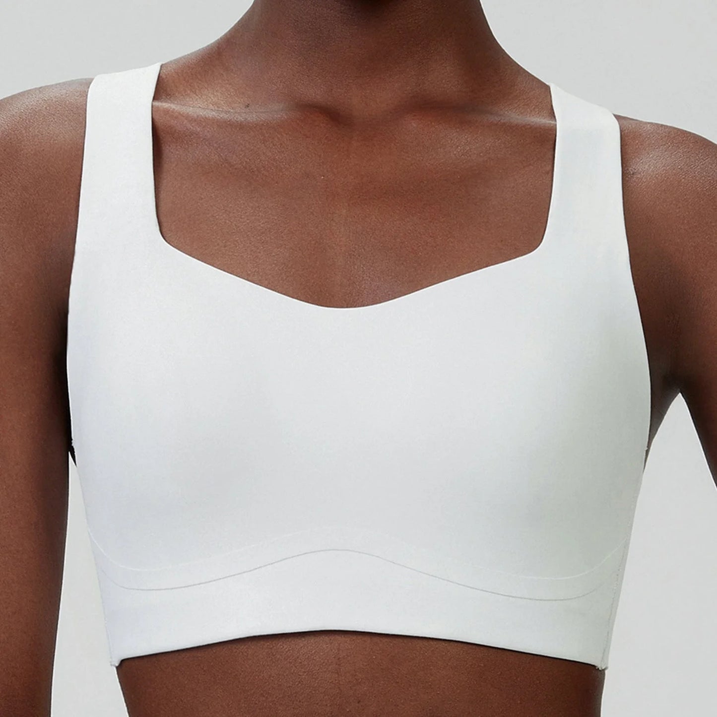 Molded Cup Sports Bra High Impact Anti-Shock Yoga Fitness Bra