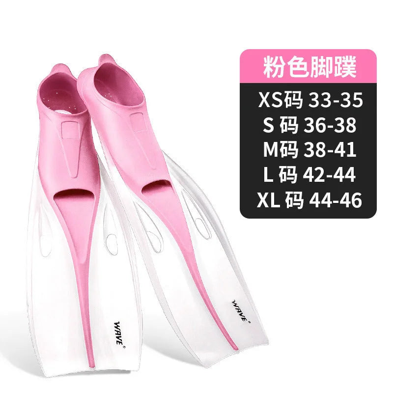 Soft Rubber Adult Swim Fin for Free Diving & Swimming