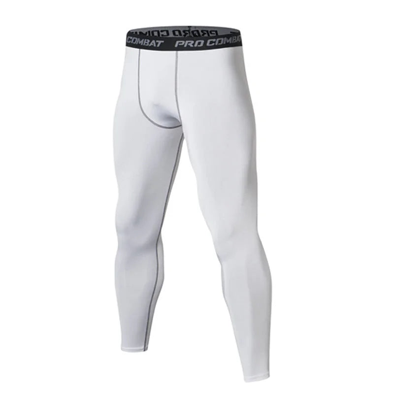 men's compression leggings - fast dry athletic tights for running yoga basketball