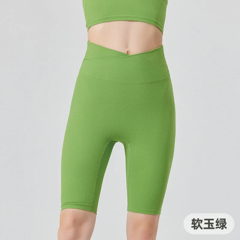 Bare Feel High Waist Yoga Shorts