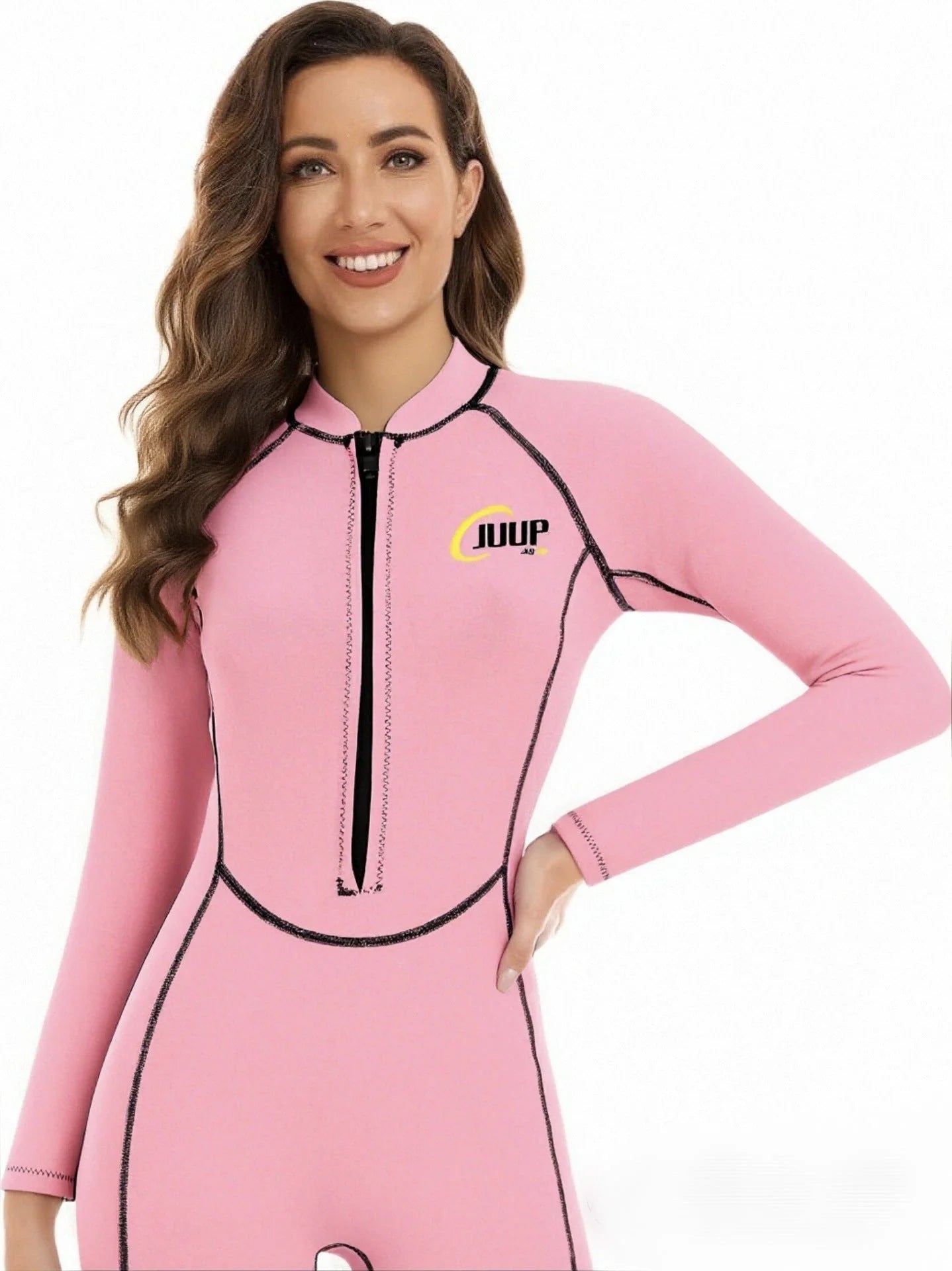 Womens 2.5mm Wetsuit Rash Guard Long Sleeve