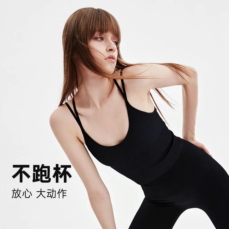 High Impact Support Sports Bra for Running Yoga Training