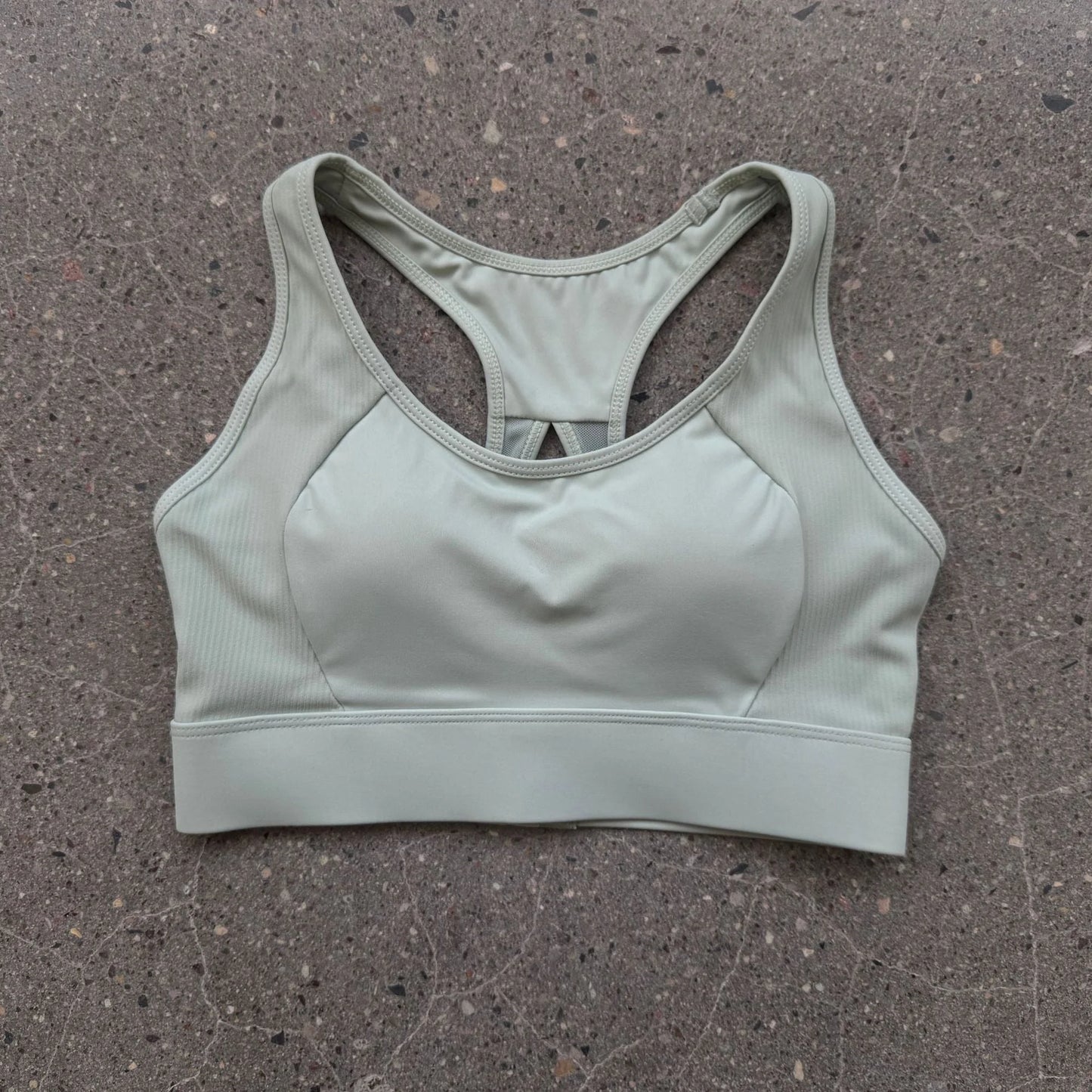 High Support Sports Bra with Adjustable Straps & Fixed Cups