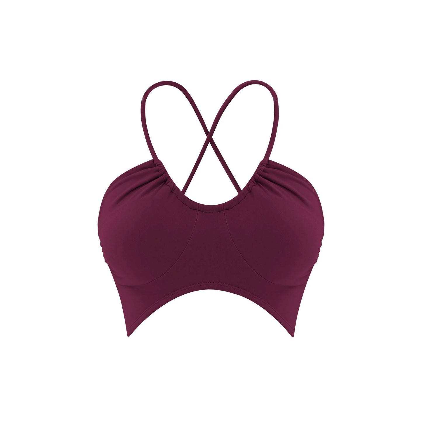 Criss Cross Back Seamless Yoga Bra