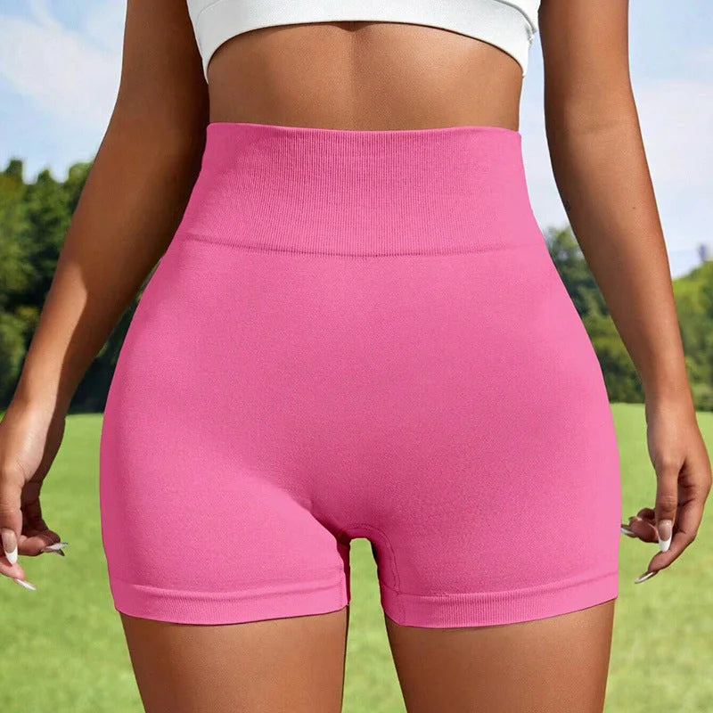 Seamless Peach Butt Lift High Waist Yoga Shorts