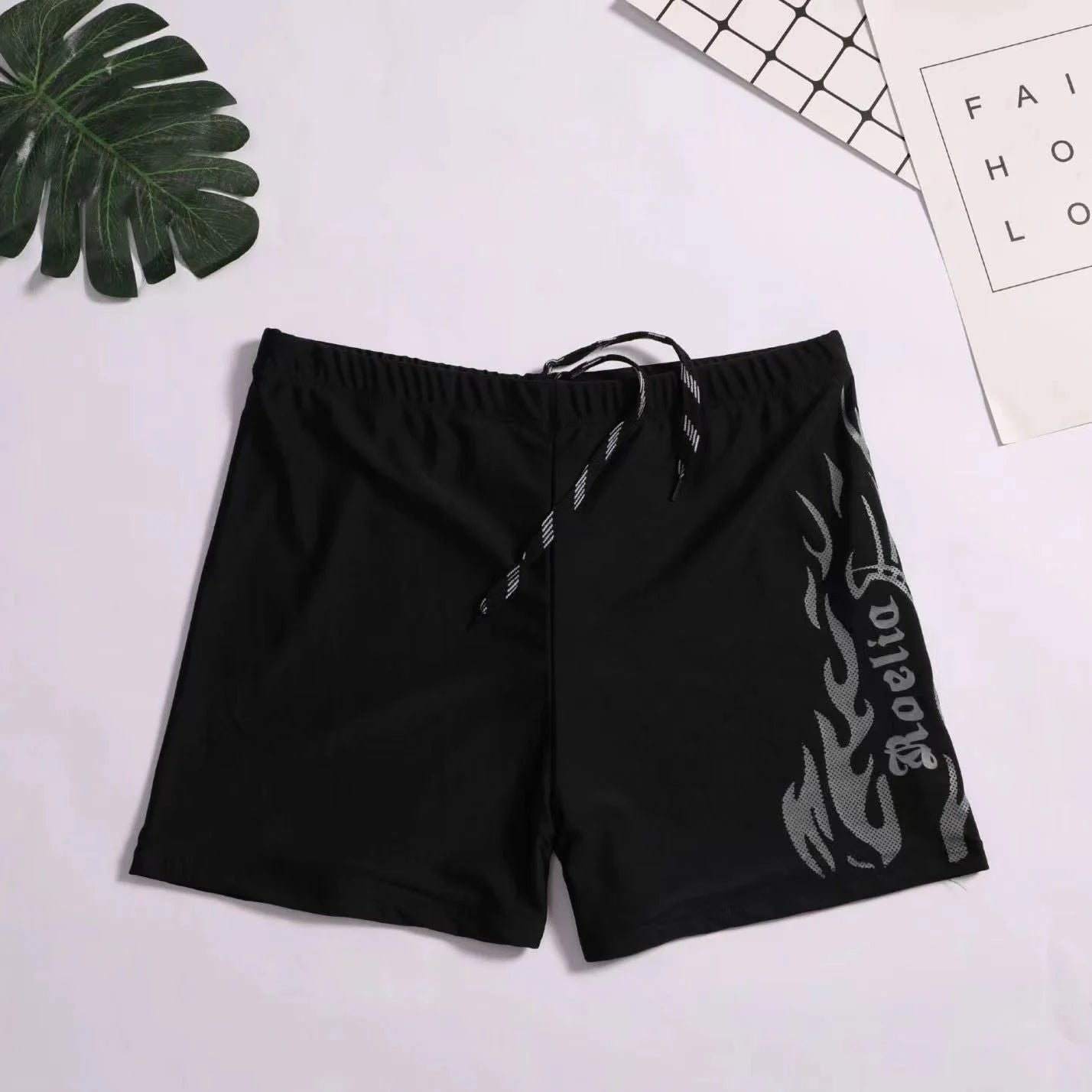 Wide Fit Swim Shorts Anti-Shy Quick Dry Men Beach Shorts