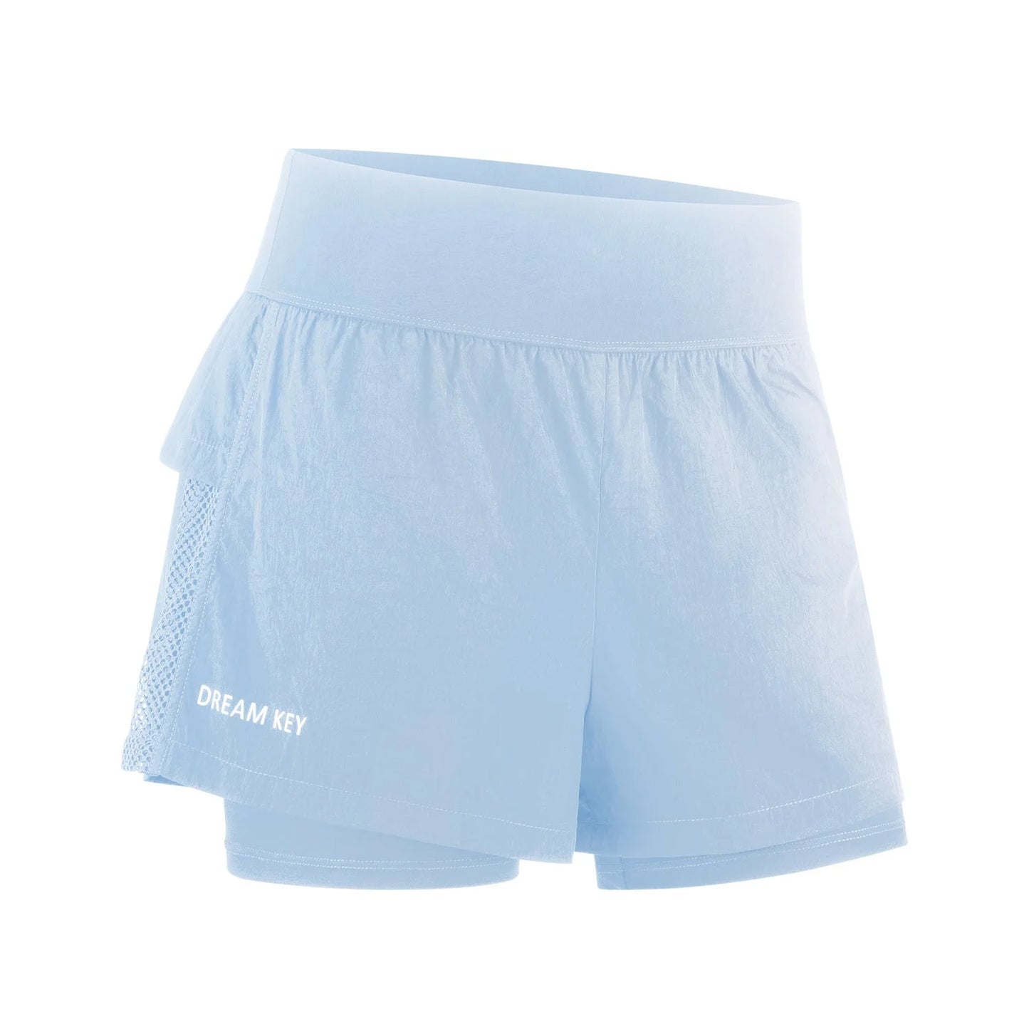 Cool Mesh Yoga Shorts - High Waisted Breathable Sports Shorts