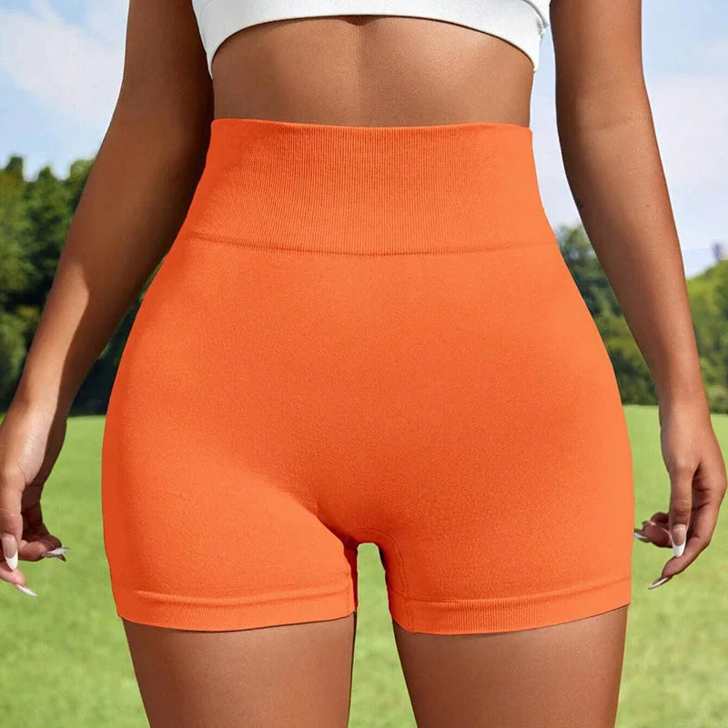 Seamless Peach Butt Lift High Waist Yoga Shorts