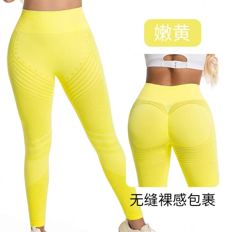 High Waist Peach Butt Lifting Yoga Leggings