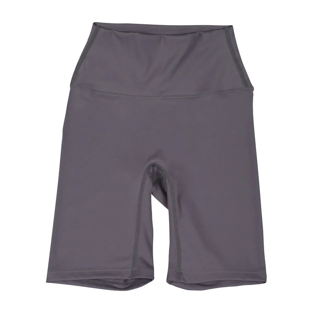 High Waist Five-Quarter Leg Yoga Shorts