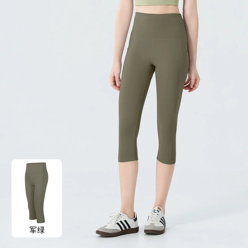 High-Waist Quick-Dry Running Leggings for Women