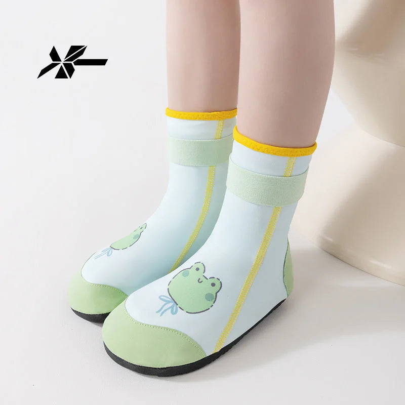 Quick-Dry Cartoon Sock Shoes for Kids Beach Hiking Swim Pool Foot Protection