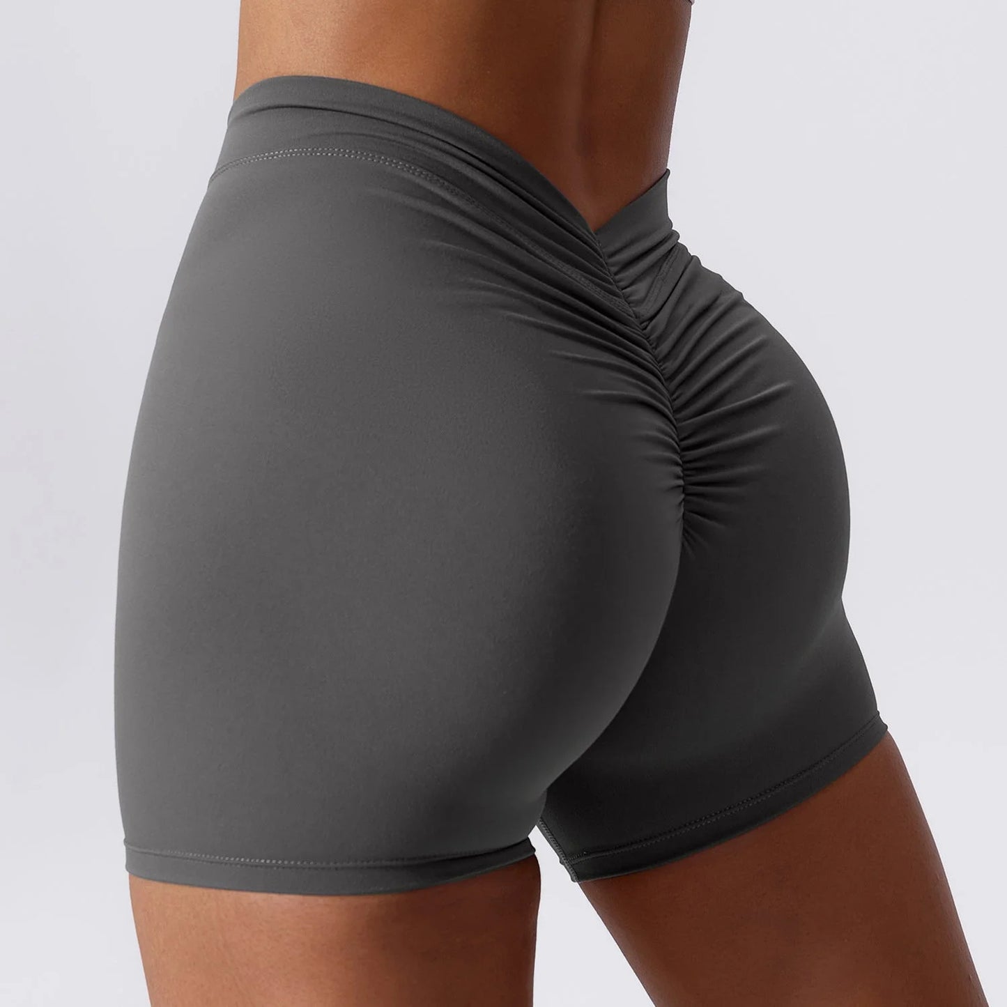 Butt-lifting high-waisted compression leggings for women