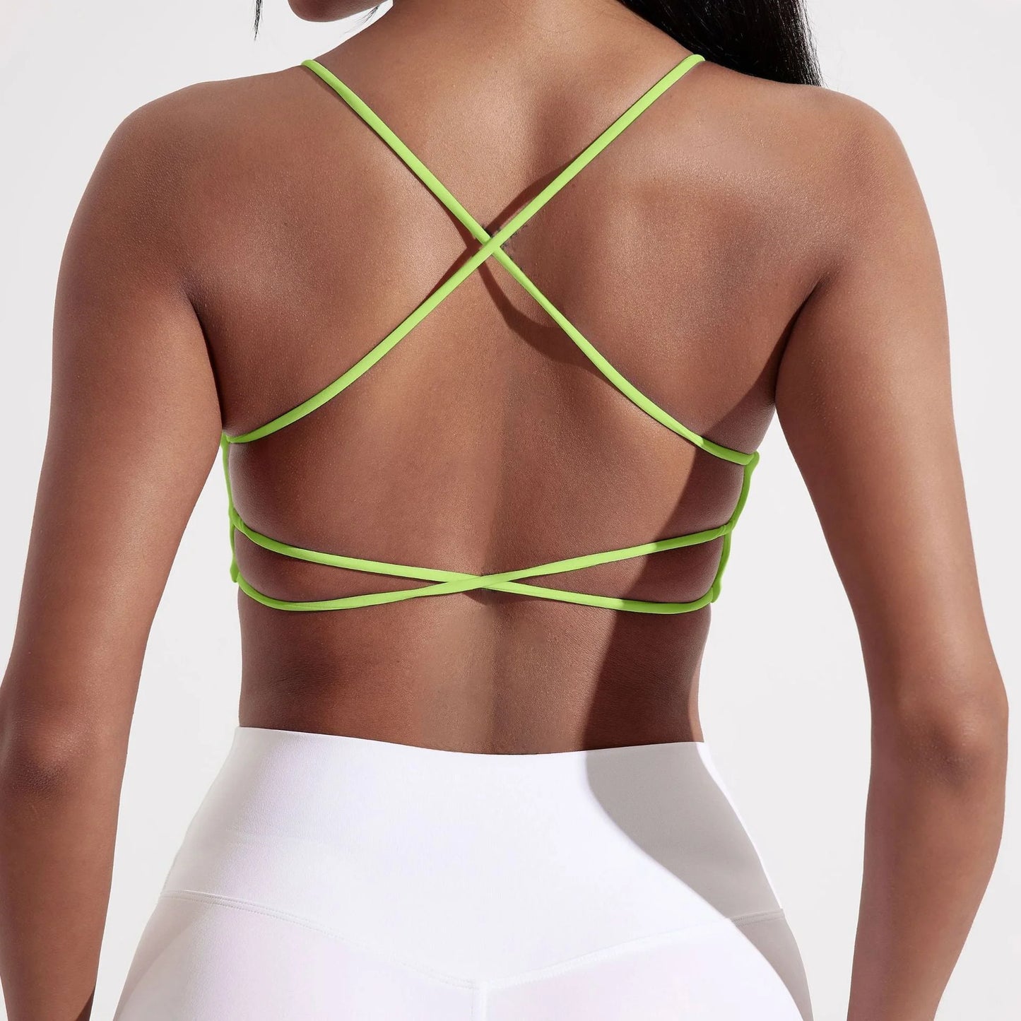 Naked-Sense High-Support Sports Bra for Outdoor Running