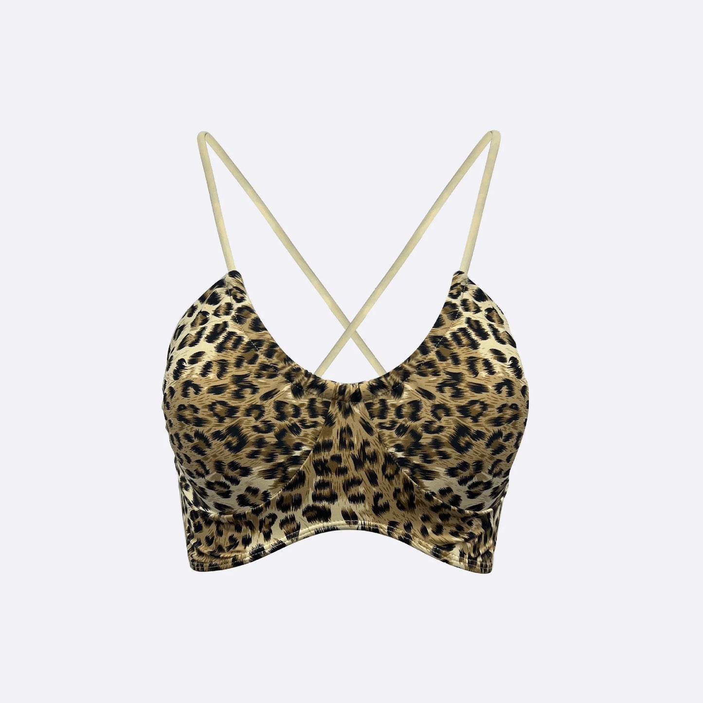 Criss Cross Back Seamless Yoga Bra