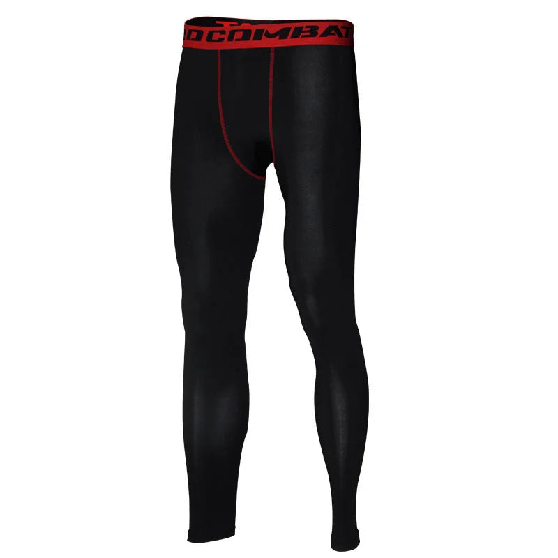 men's compression leggings - fast dry athletic tights for running yoga basketball