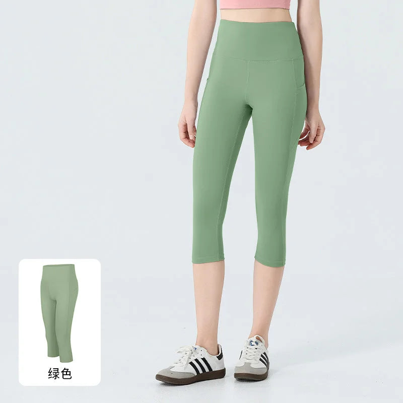 High-Waist Quick-Dry Running Leggings for Women