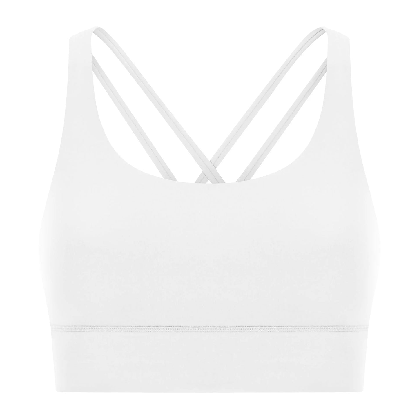 Summer Naked-Sense Cross-Back High-Intensity Yoga Bra