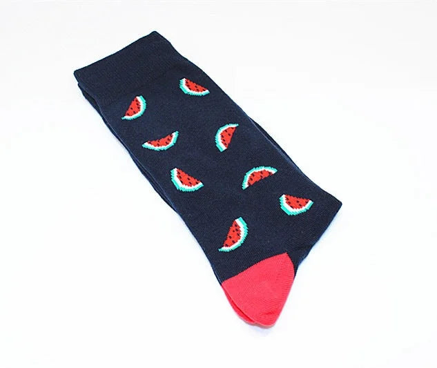 Fun Animal Print Crew Socks - Novelty Cotton Socks for Men & Women