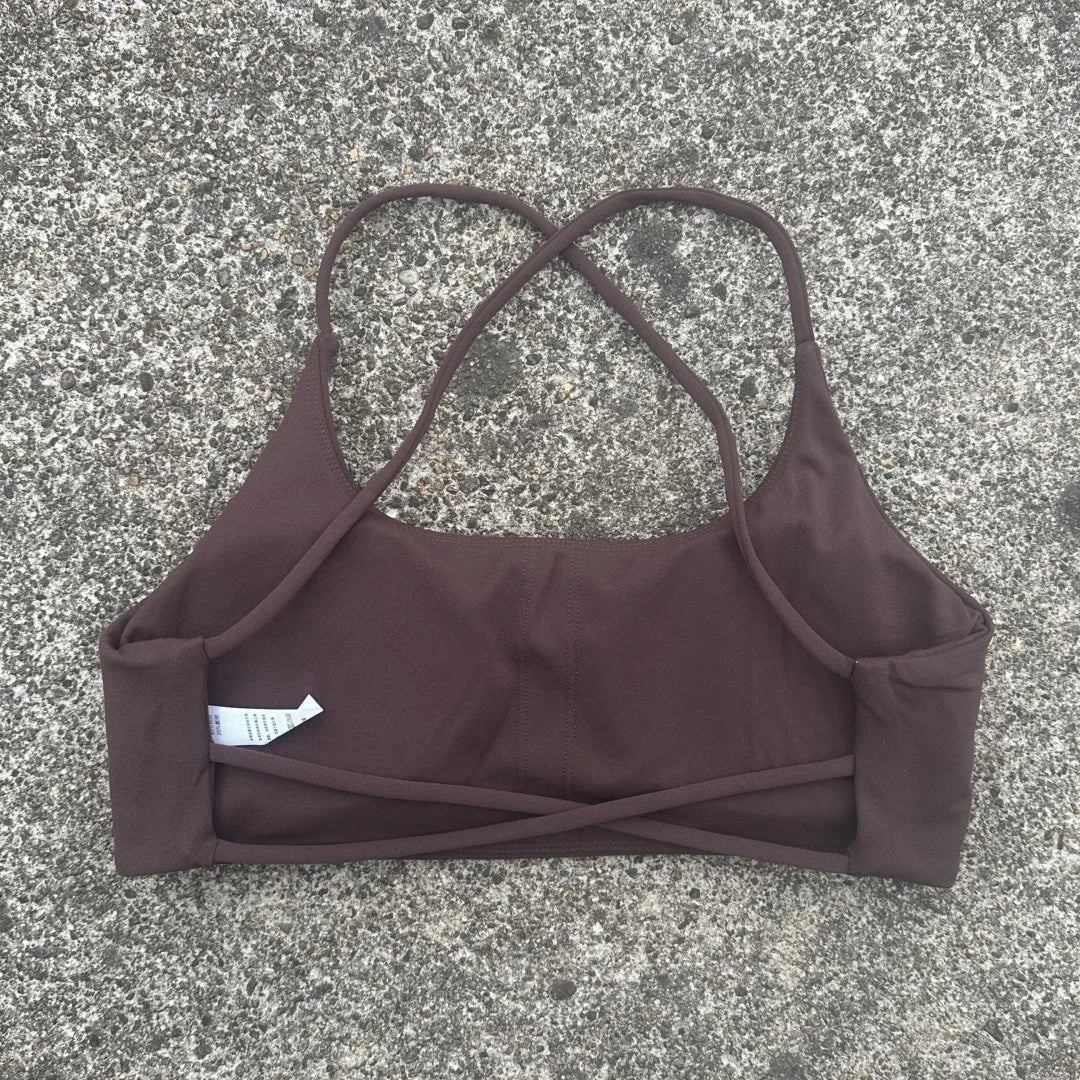 Naked-Sense High-Support Sports Bra for Outdoor Running