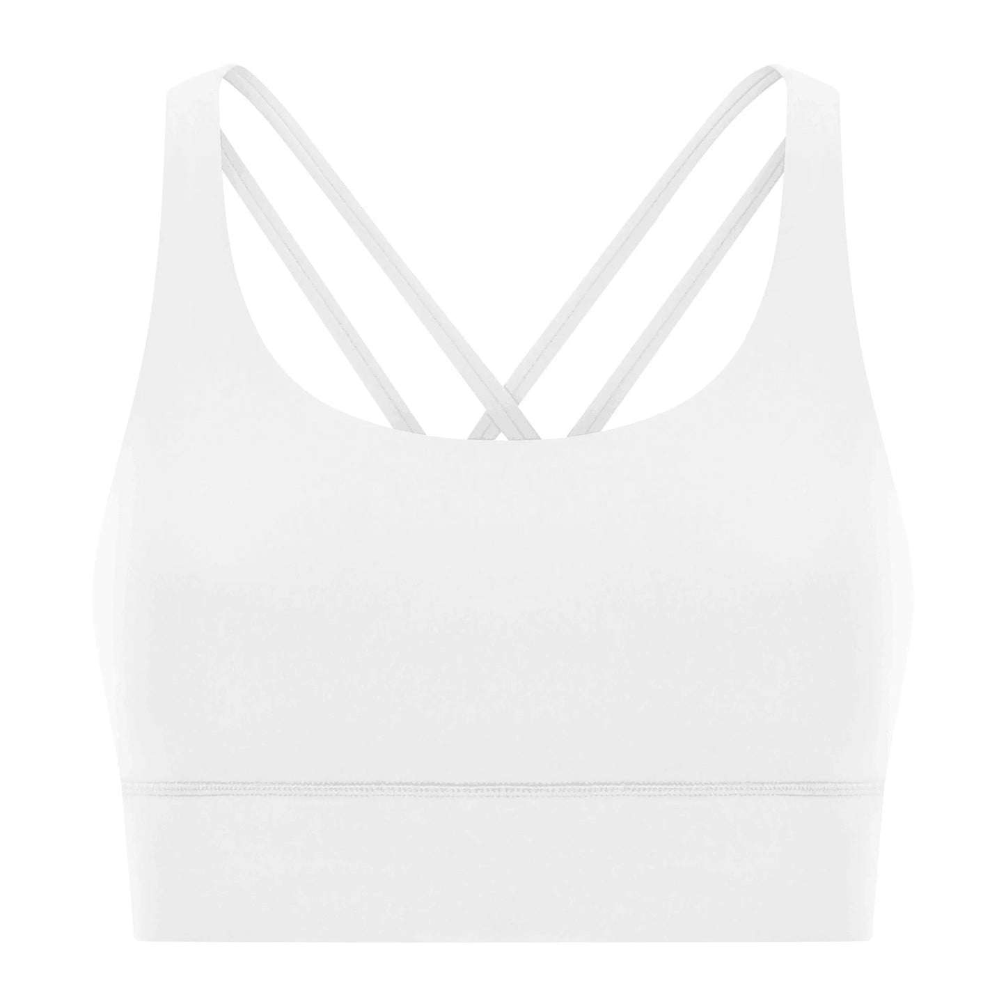 High-Intensity Supportive Crossover Back Yoga Bra