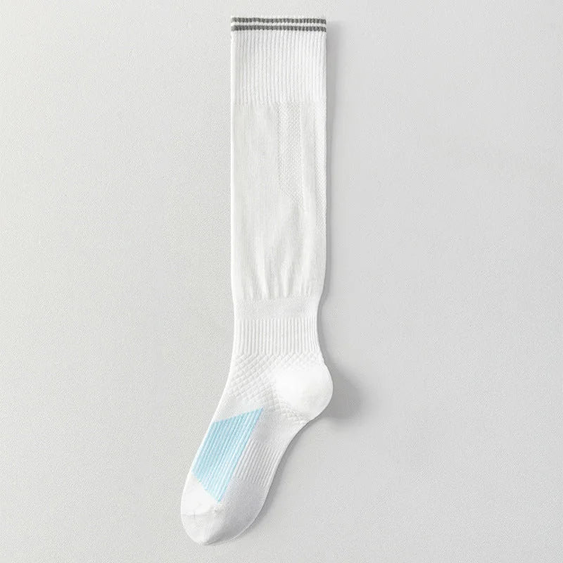 Breathable Mesh Calf Compression Socks for Women - Sporty Everyday Wear