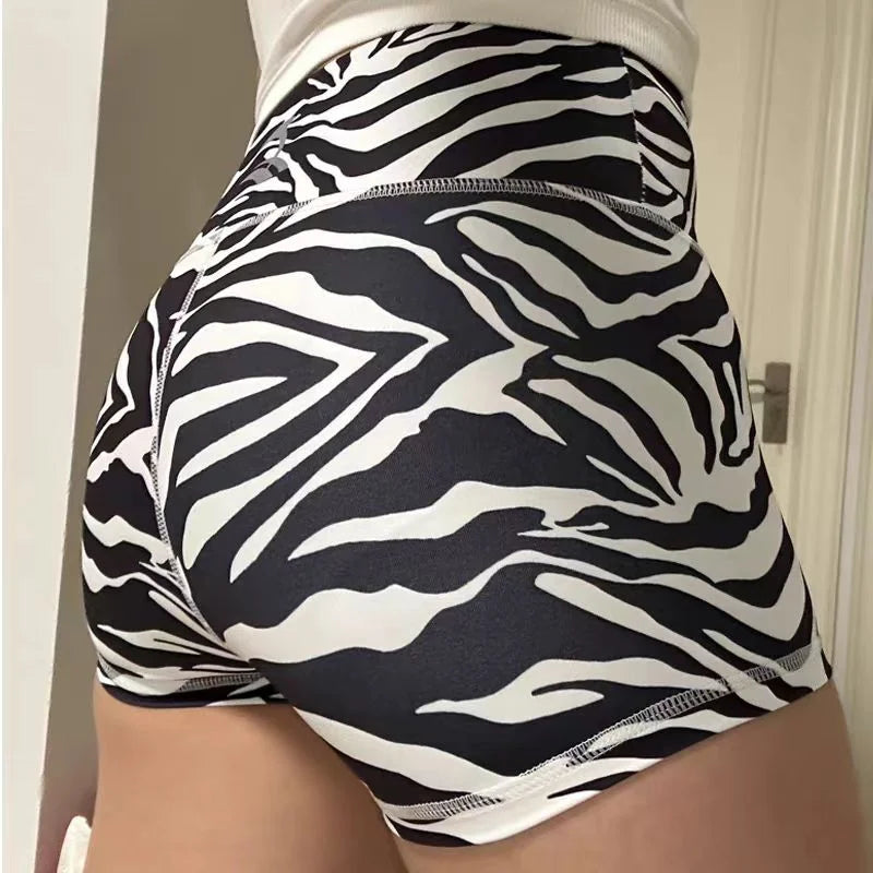 High Waist Butt-Lifting Yoga Shorts for Women