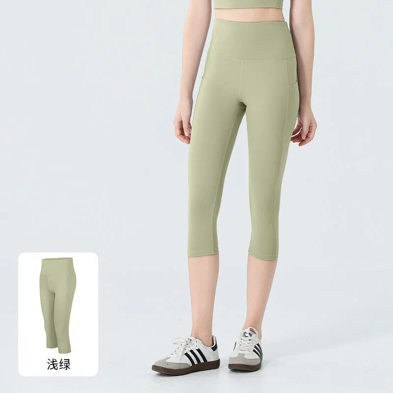 High-Waist Quick-Dry Running Leggings for Women
