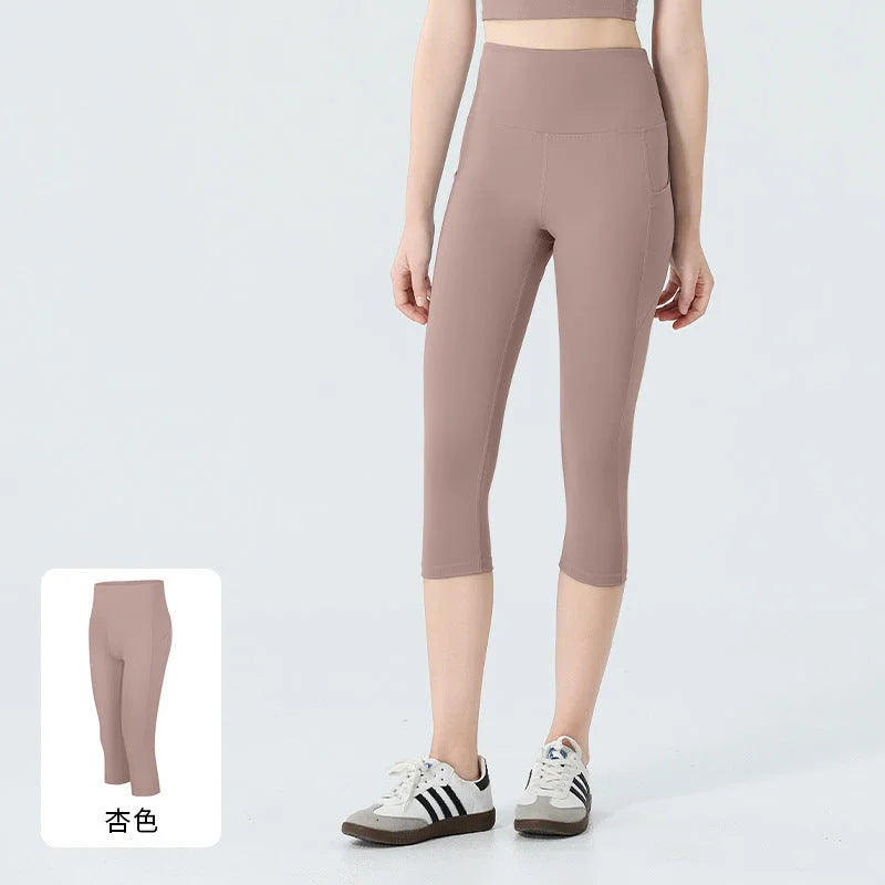 High-Waist Quick-Dry Running Leggings for Women