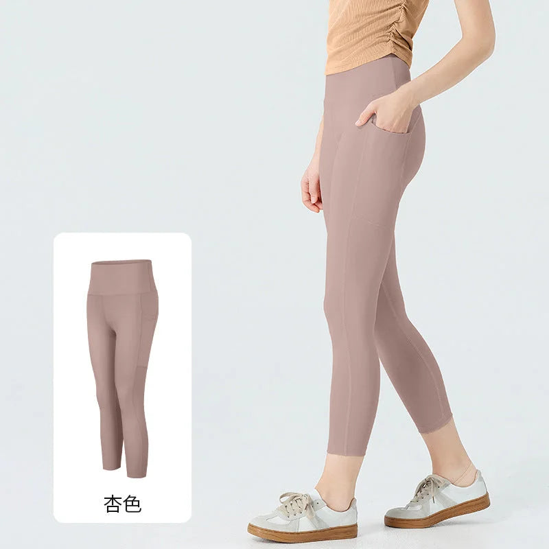 High-Waist Butt-Lifting Leggings for Summer Yoga & Morning Runs