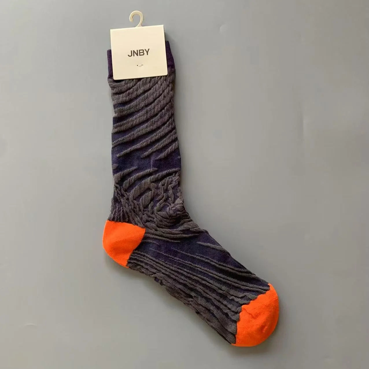 Vintage Jacquard Mid-Calf Socks for Women - Retro Patterned Crew Socks