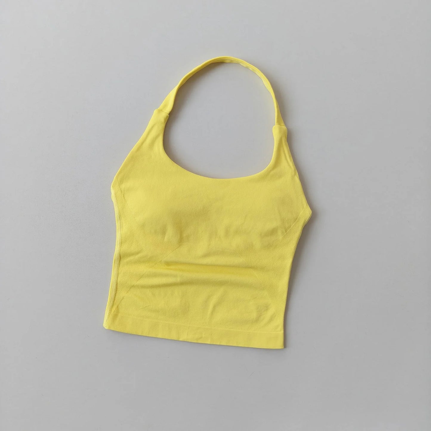 Seamless Yoga Vest | Premium Strappy Tank Top for Running & Fitness