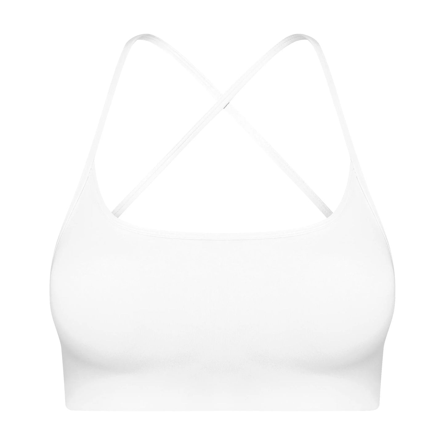 Criss-Cross Back Sports Bra for Women