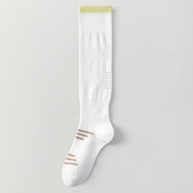 Breathable Mesh Calf Compression Socks for Women - Sporty Everyday Wear