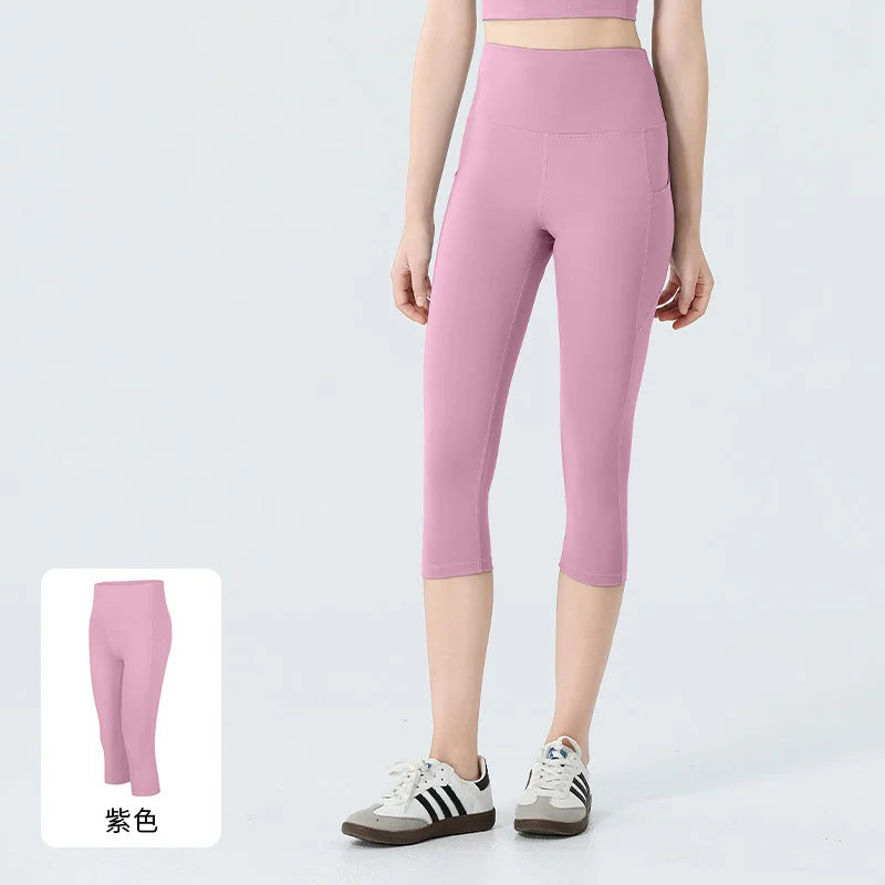 High-Waist Quick-Dry Running Leggings for Women