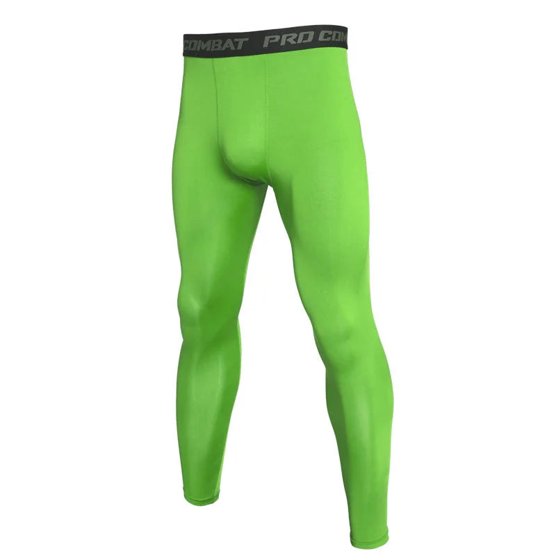 men's compression leggings - fast dry athletic tights for running yoga basketball