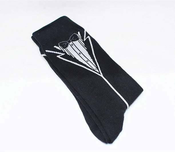Fun Animal Print Crew Socks - Novelty Cotton Socks for Men & Women