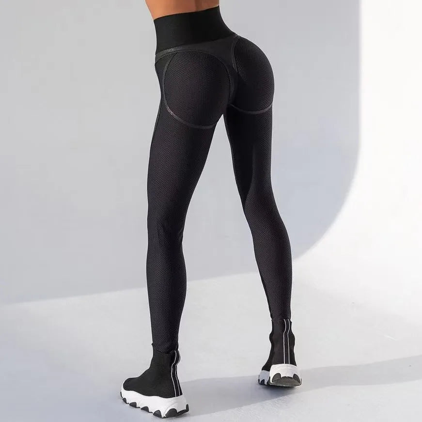 Hot Sport Woman Tights Snake Printed Gym Leggings Women Black Yoga Pants High Waist Legging Raises Butt Fitness Leggins Mujer