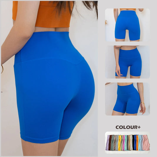 Daimu live women's Sports Fitness Compression Pants Running High Waist Tight Quick Dry Yoga Shorts