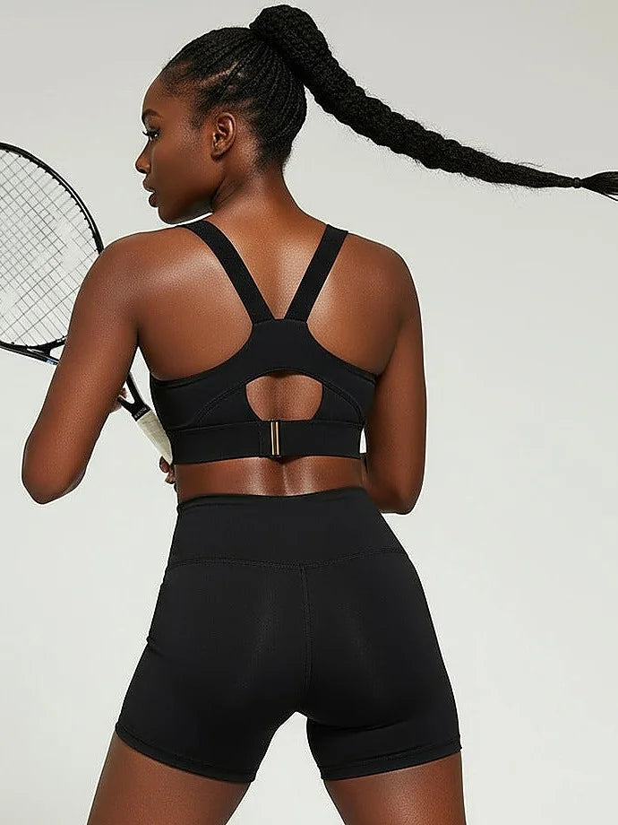 Plus-Size High-Impact Sports Bra for Running and Yoga