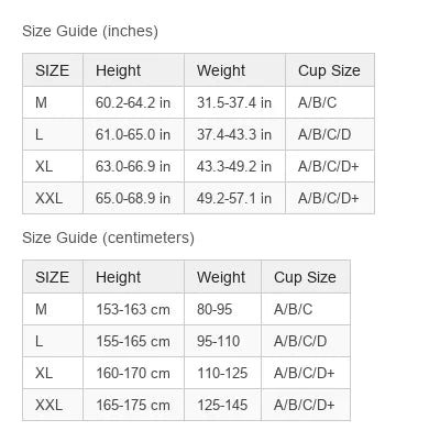 Stripes One-Piece Swimsuit with Chest Pad - EU 36-44 (US XS-XL)