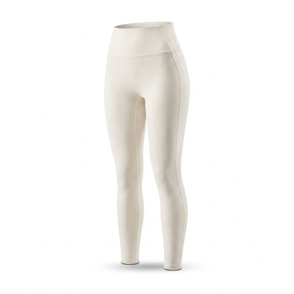 Naked Feel High-Waist Yoga Leggings Pocket Peach Hip Lift