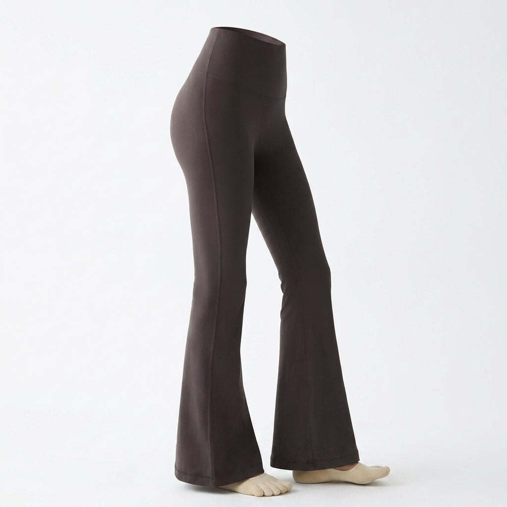 Naked-Feel High-Waist Slight Flare Yoga Pants
